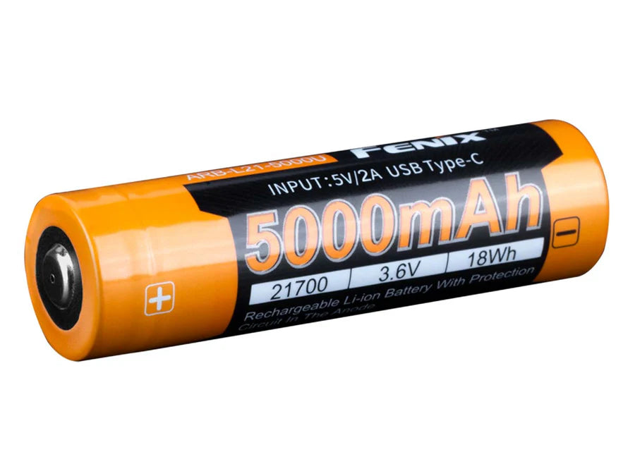 5000mAh Rechargeable Battery w/USB-C charging
