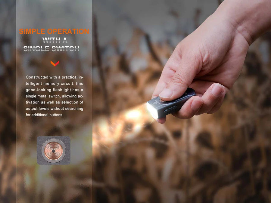 Fenix Keychain Flashlight Fenix E03R V2.0