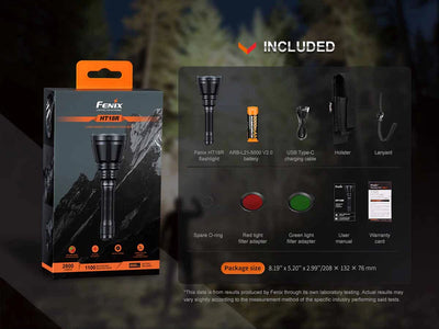 Fenix HT18R Long-Distance Flashlight