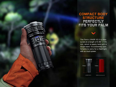 Fenix LR40R V2.0 Search Flashlight - 15000 Lumens