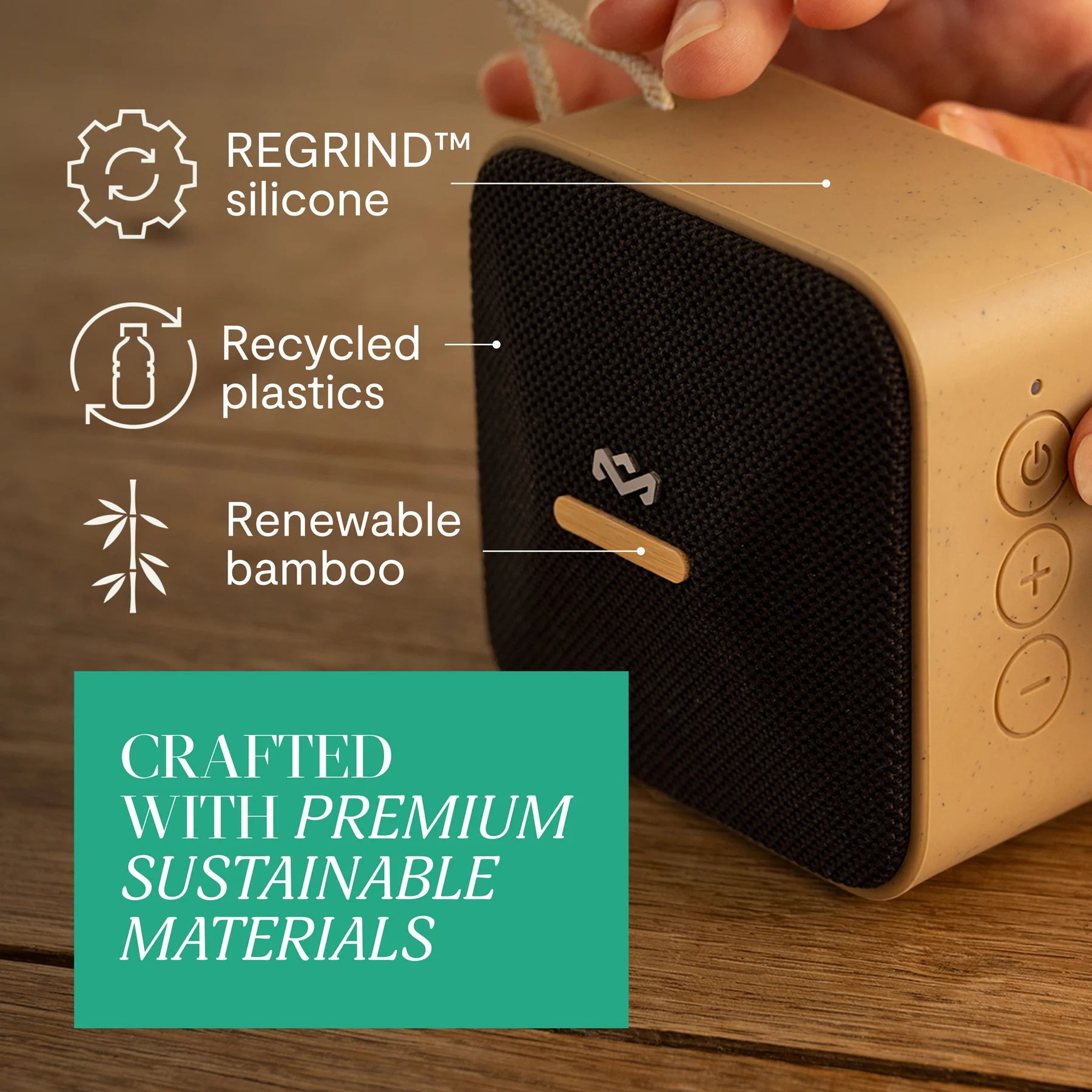 House Of Marley Rise Up Waterproof Bluetooth Speaker