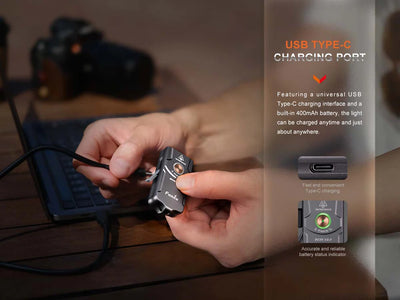 Fenix Keychain Flashlight Fenix E03R V2.0