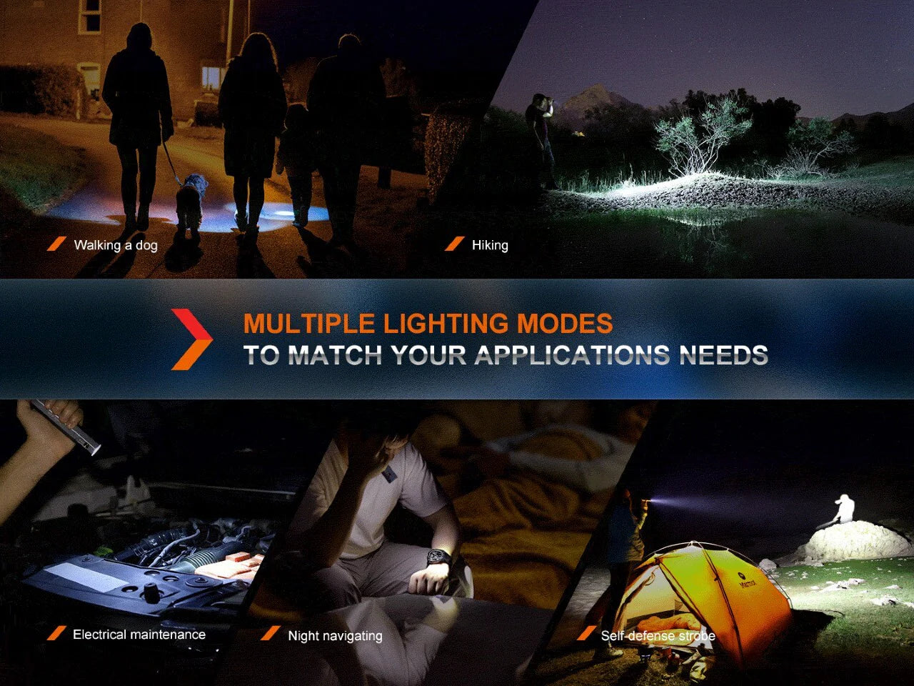 Fenix E-CP Flashlight / Powerbank