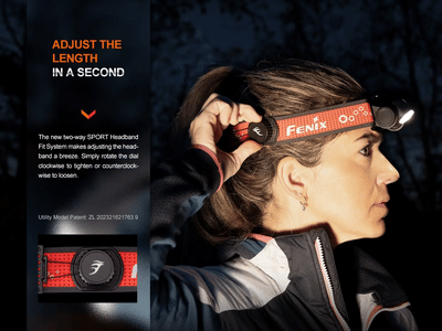 Fenix HM65R-T V2.0 Rechargeable Lightweight Trail Running Headlamp