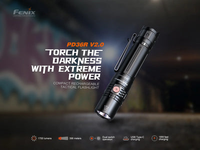 Fenix PD36R V2.0 Compact Rechargeable Tactical