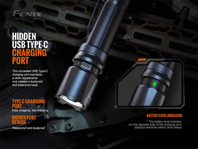Fenix TK20R V2.0 Rechargeable Tac Flashlight