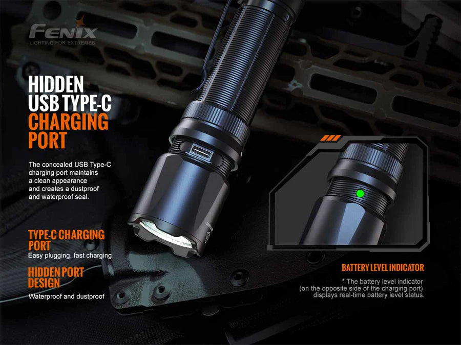 Fenix TK20R V2.0 Rechargeable Tac Flashlight